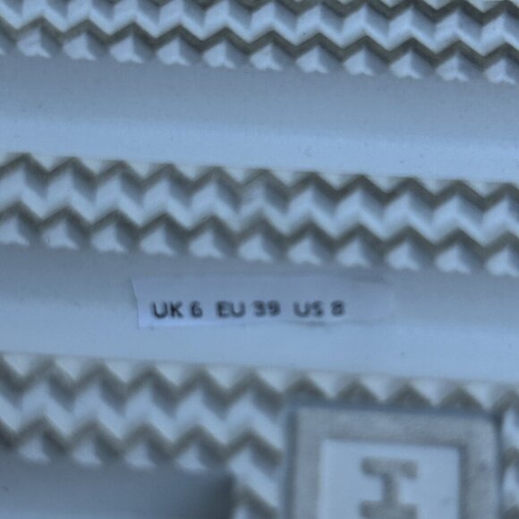 Hunter Black Double Buckle Platform Sandals Size 39 US 8 - Picture 6 of 10